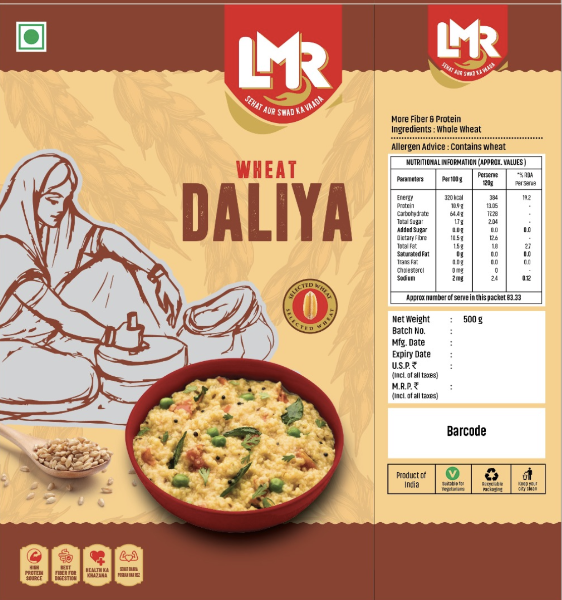 LMR Wheat Daliya